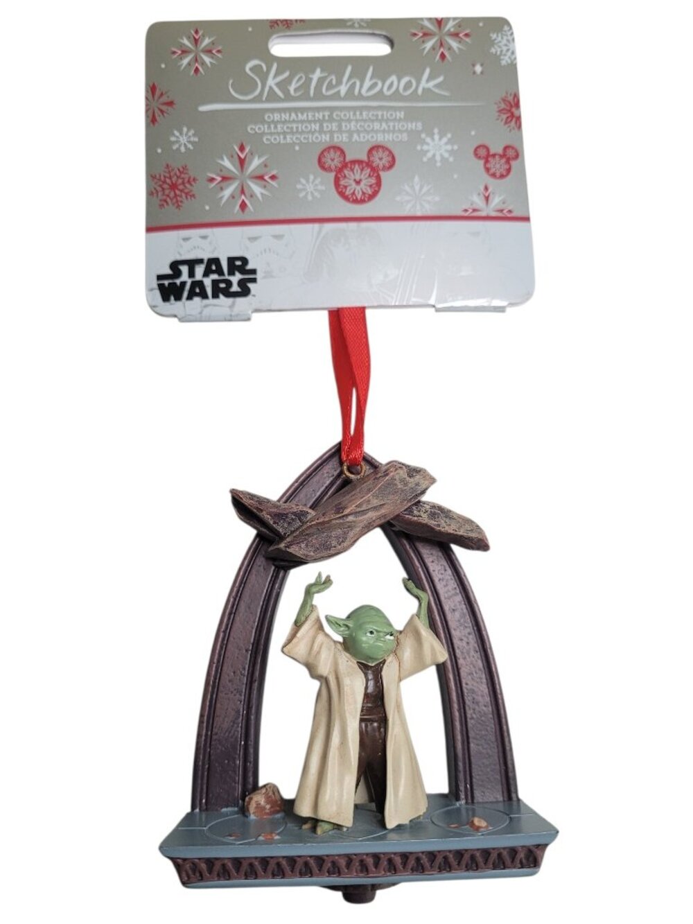 Disney Star Wars Yoda Sketchbook Christmas Ornament Attack of the Clones